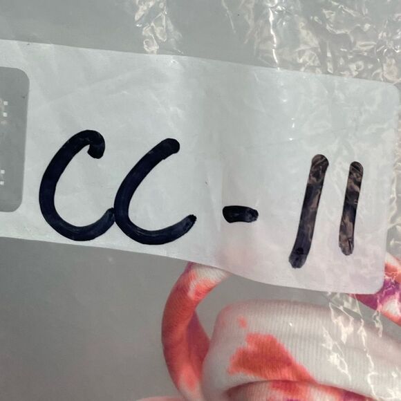 5 for $25🔥Time and Tru Pink Tie Dye Print Bikini Swimsuit Top Small (4-6) - Picture 4 of 4